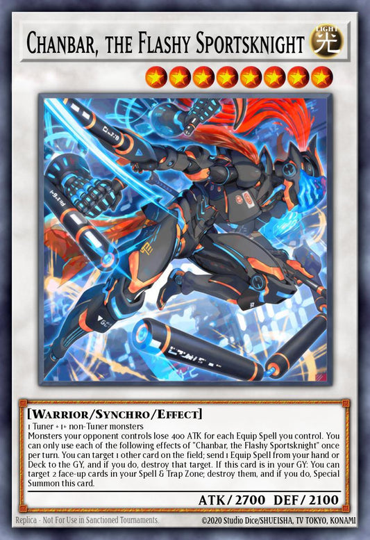 Chanbar, the Flashy Sportsknight Super Rare
