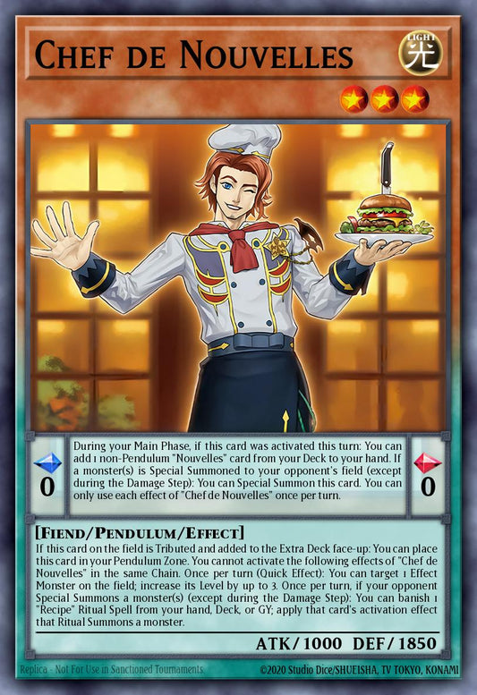 Chef de Nouvelles