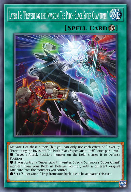 Layer 19 “Sudden Incursion! Super Quantum Black!!”* Common * DUAD-EN068