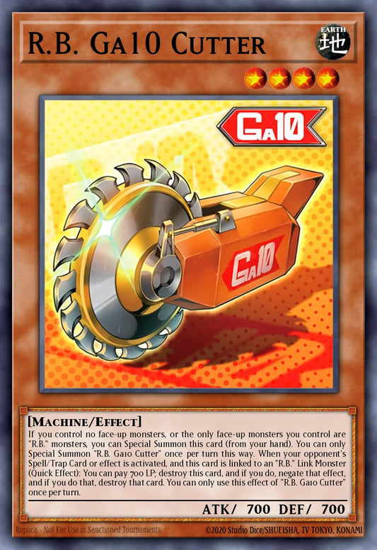 R.B. Ga10 Cutter * Super Rare * DUAD-EN091