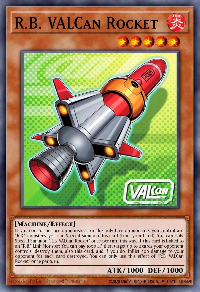 R.B. VALCan Rocket * Super Rare * DUAD-EN092