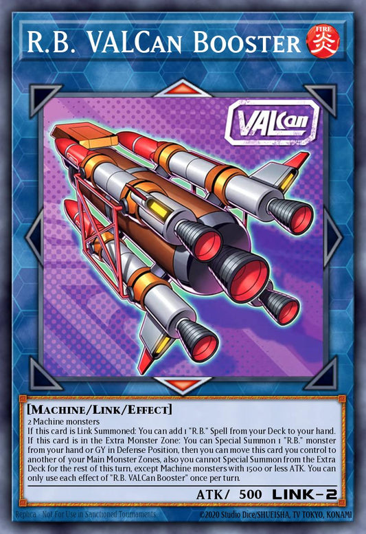 R.B. VALCan Booster * Starlight Rare * DUAD-EN093