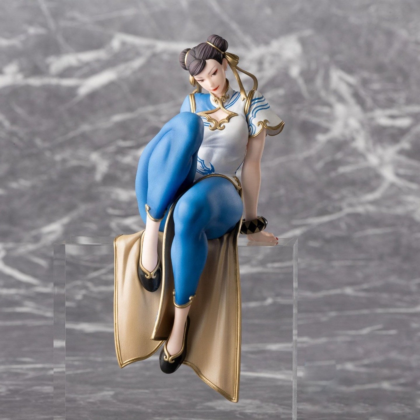 Figura Chun-Li – Street Fighter 6 | SEGA Premium Perching