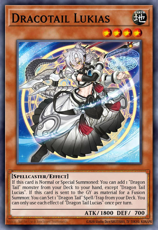 Dracotail Lukias * Starlight Rare * JUSH-EN001