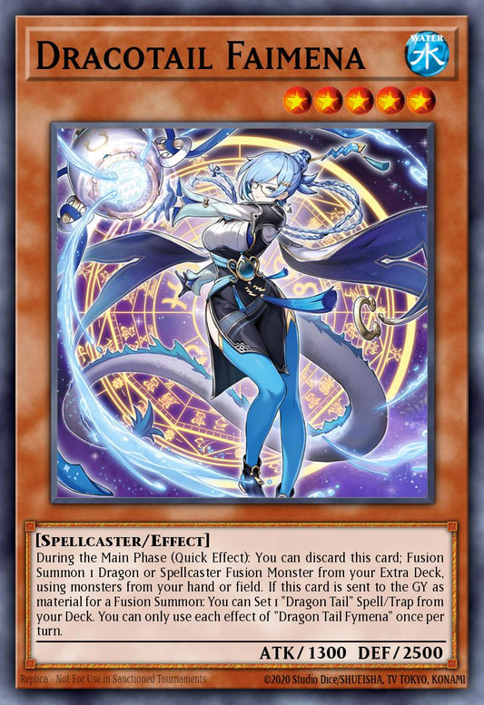 Dracotail Faimena * Starlight Rare * JUSH-EN002