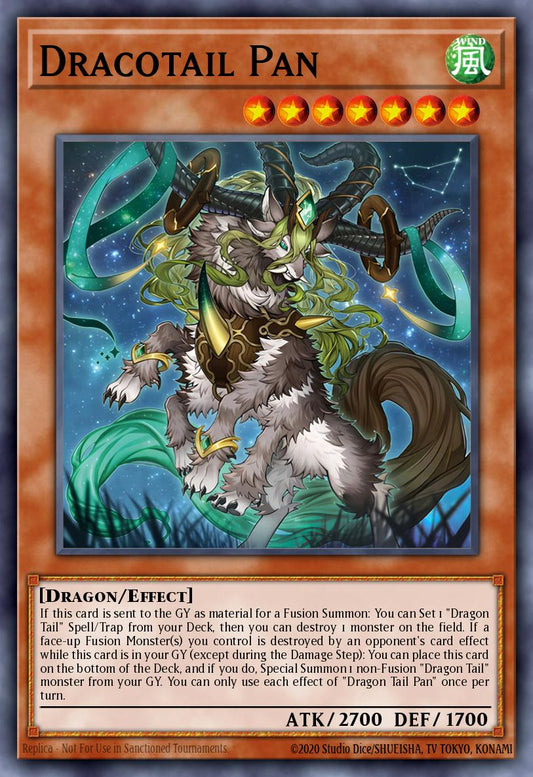 Dracotail Pan * Super Rare * JUSH-EN003