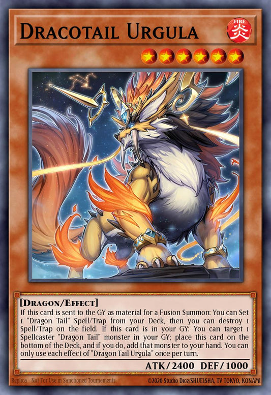 Dracotail Urgula * Super Rare * JUSH-EN004