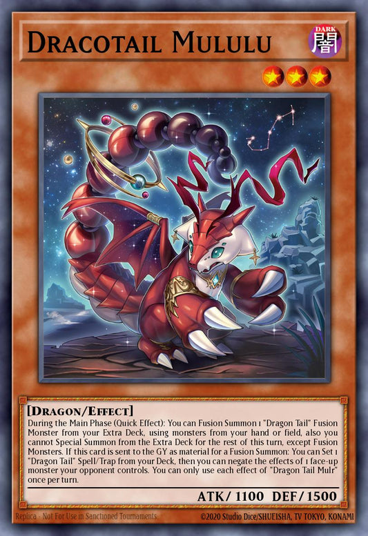Dracotail Mululu * Collector's Rare * JUSH-EN005