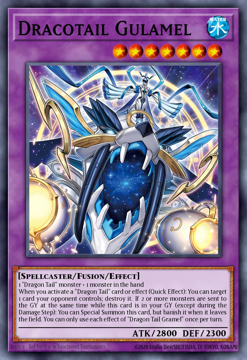 Dracotail Gulamel * Super Rare * JUSH-EN007