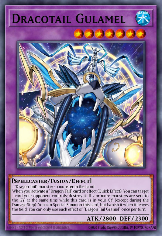 Dracotail Gulamel * Super Rare * JUSH-EN007