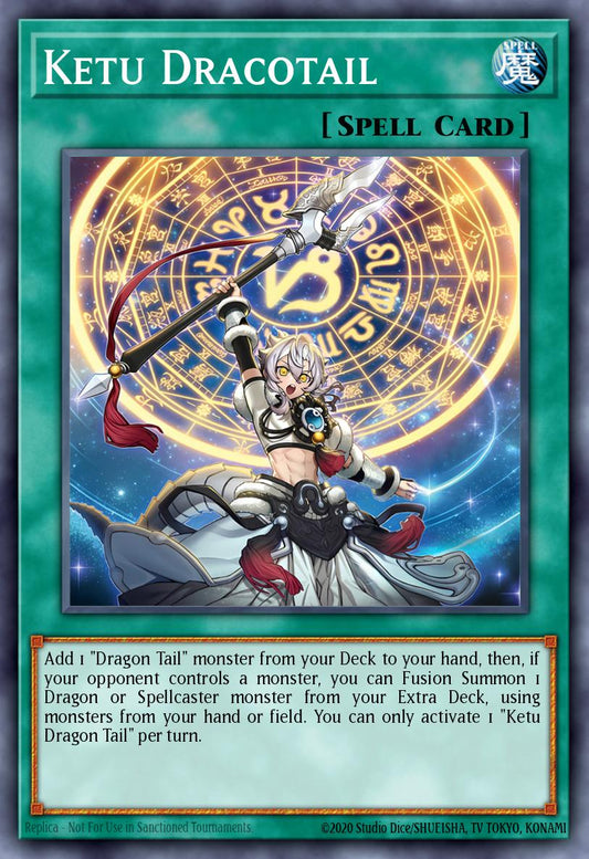 Ketu Dracotail * Super Rare * JUSH-EN008