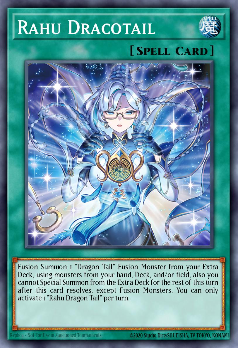 Rahu Dracotail * Super Rare * JUSH-EN009