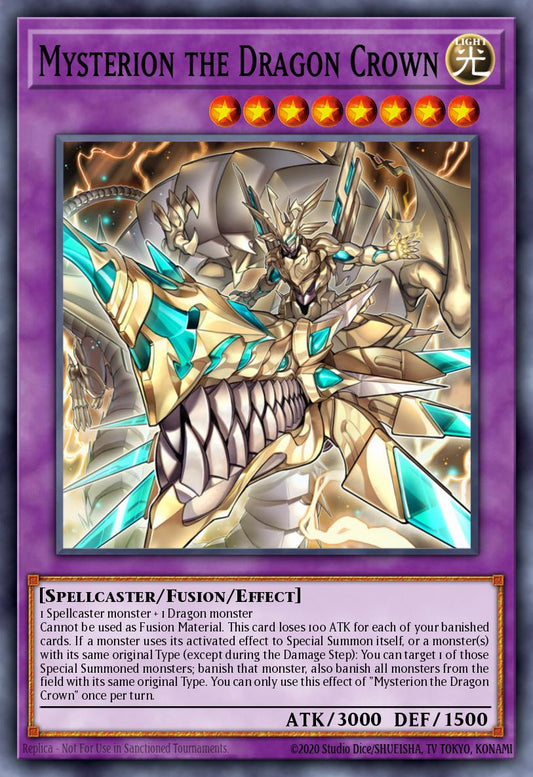 Mysterion the Dragon Crown * Rare * JUSH-EN013