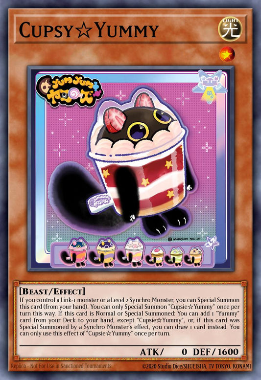 Cupsy☆Yummy * Collector's Rare * JUSH-EN016