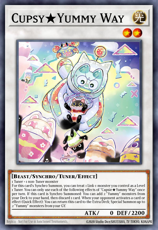 Cupsy★Yummy Way * Super Rare * JUSH-EN019