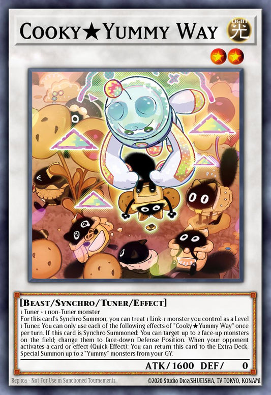 Cooky★Yummy Way * Super Rare * JUSH-EN020