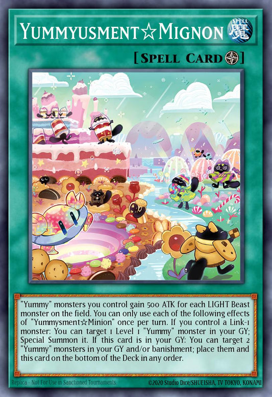 Yummyusment☆Mignon * Super Rare * JUSH-EN023