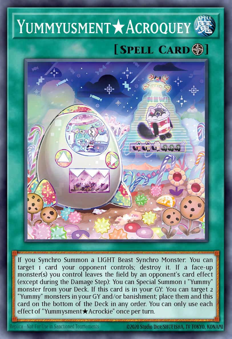 Yummyusment★Acroquey * Super Rare * JUSH-EN024