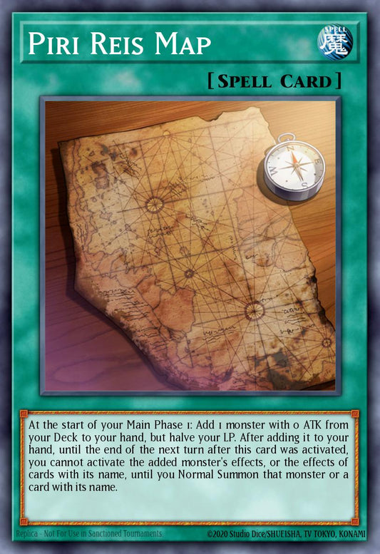 Piri Reis Map * Rare * JUSH-EN030