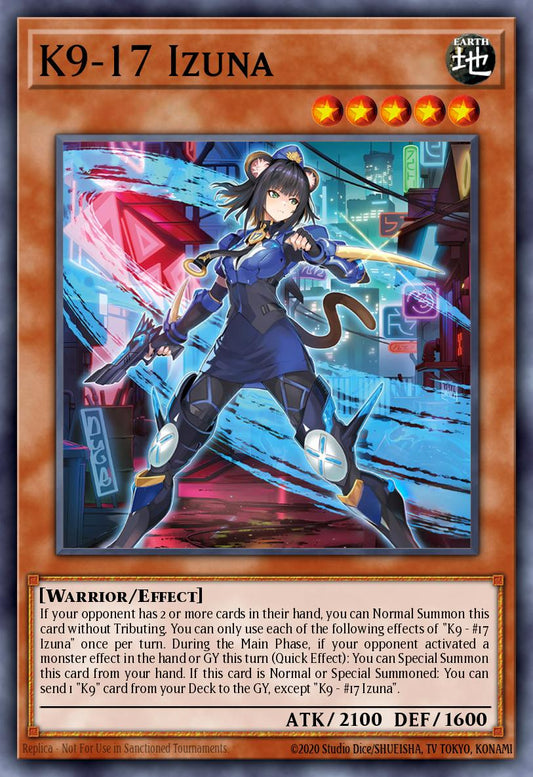 K9-17 Izuna * Collector's Rare * JUSH-EN031