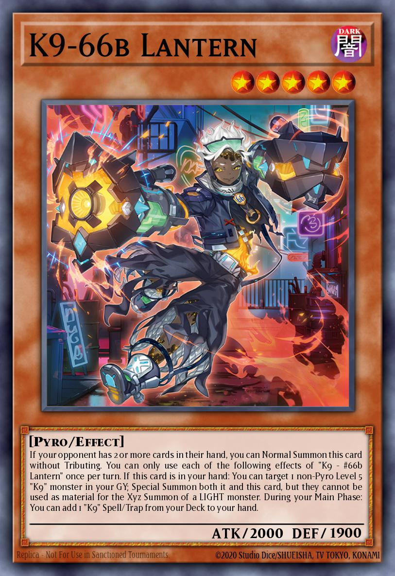 K9-66b Lantern * Super Rare * JUSH-EN033