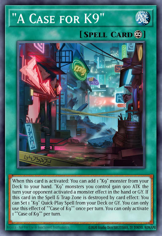 "A Case for K9" * Starlight Rare * JUSH-EN040