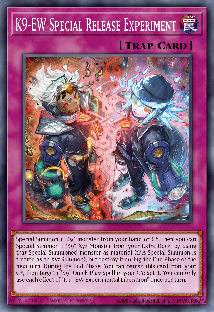 K9-EW Special Release Experiment * Rare * JUSH-EN041
