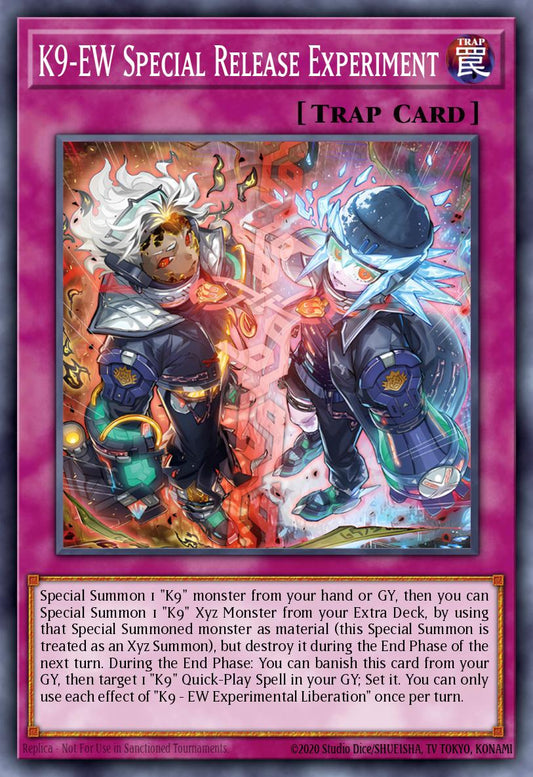 K9-EW Special Release Experiment * Rare * JUSH-EN041