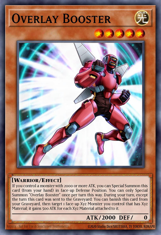 Overlay Booster * Rare * JUSH-EN042