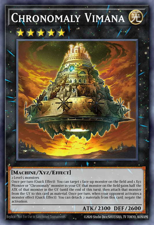 Chronomaly Vimana * Rare * JUSH-EN044