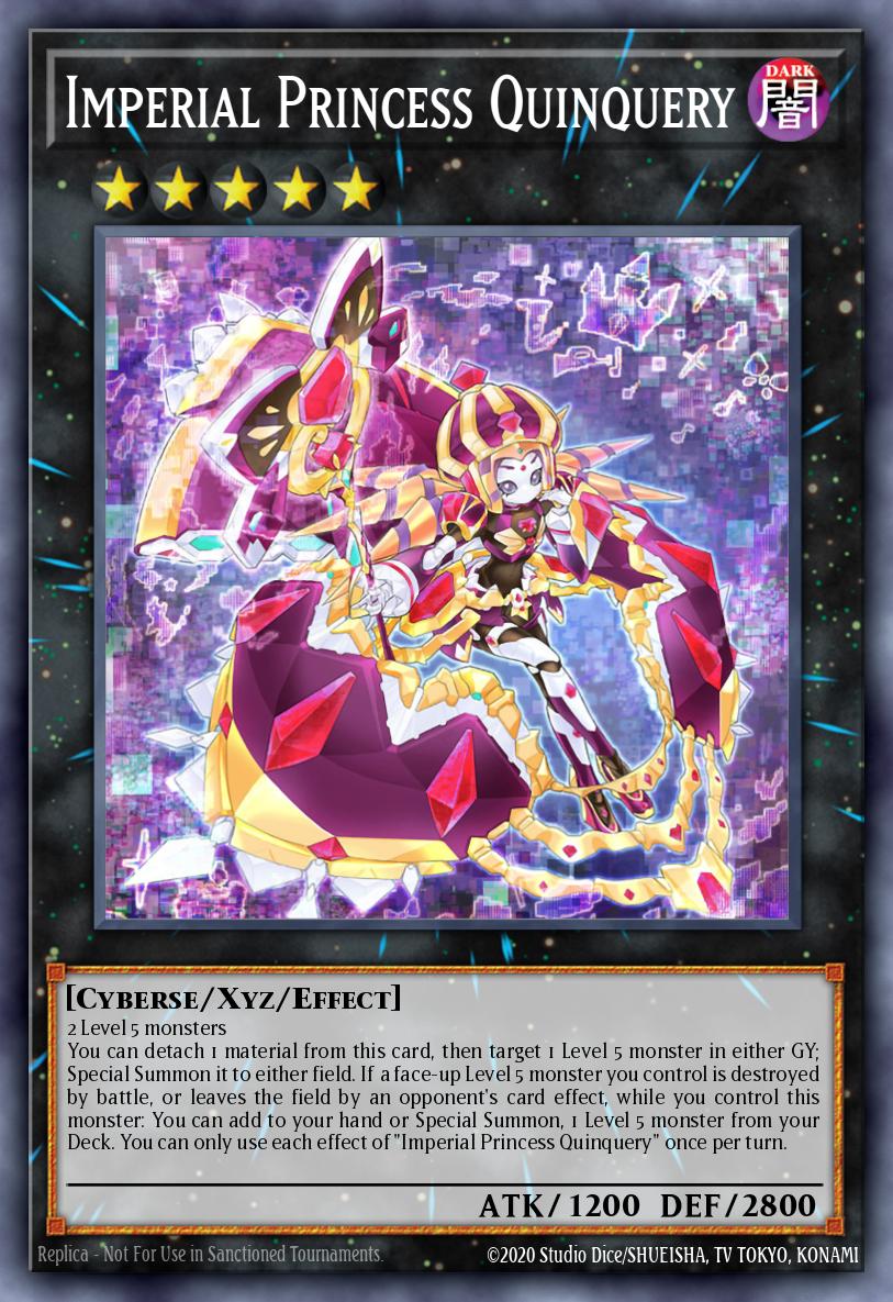 Imperial Princess Quinquery * Rare * JUSH-EN045
