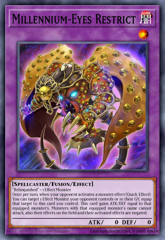 Millennium-Eyes Restrict * Rare * JUSH-EN047