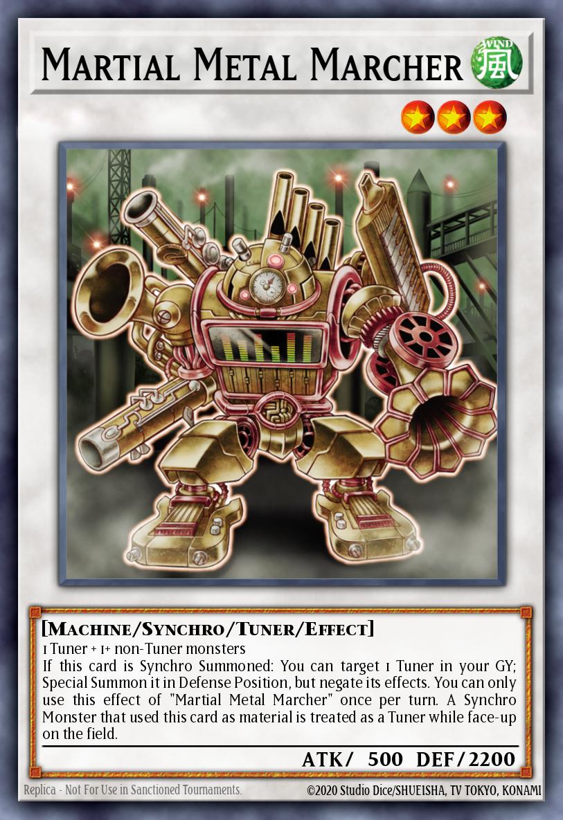 Martial Metal Marcher * Rare * JUSH-EN052