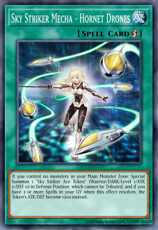 Sky Striker Mecha - Hornet Drones * Rare * JUSH-EN053