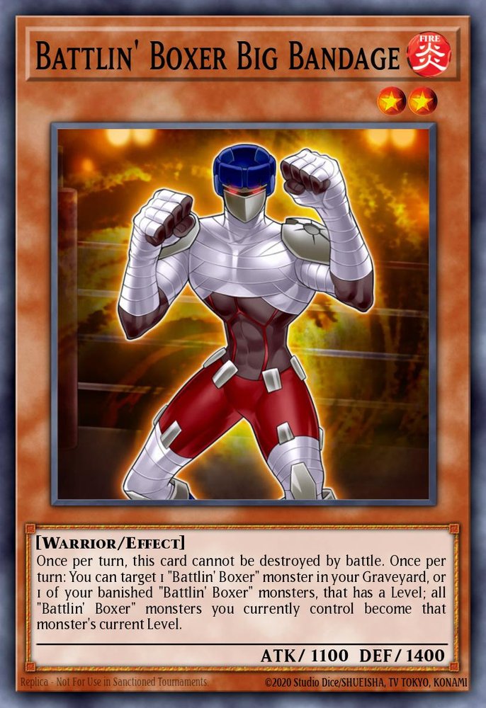 Battlin' Boxer Big Bandage