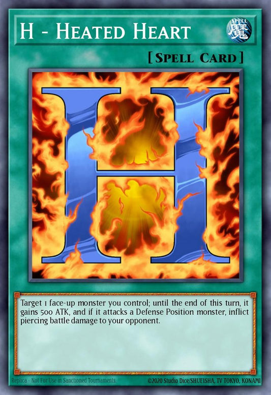 H - Heated Heart
