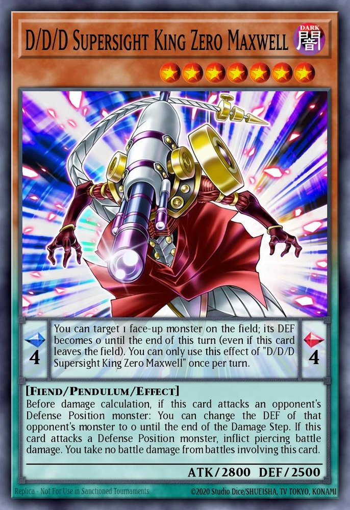 D/D/D Supersight King Zero Maxwell