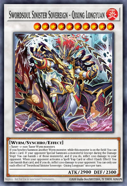 Swordsoul Sinister Sovereign - Qixing Longyuan