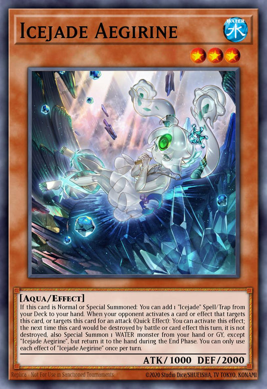 Icejade Aegirine Super Rare