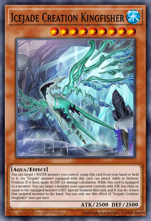 Icejade Creation Kingfisher Common
