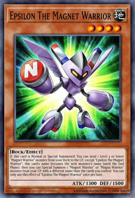 Epsilon The Magnet Warrior Rare