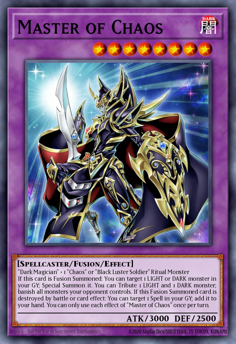 Master of Chaos Prismatic Secret Rare