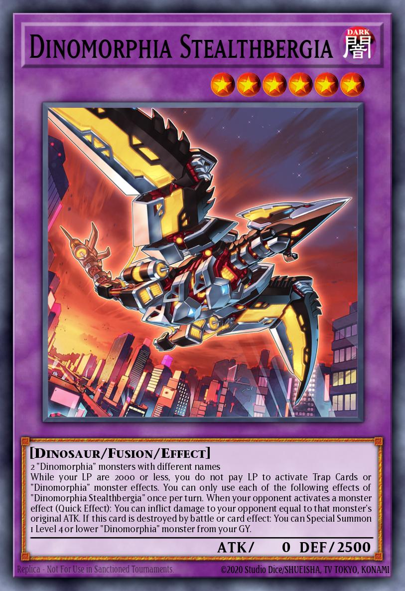 Dinomorphia Stealthbergia Ultra Rare