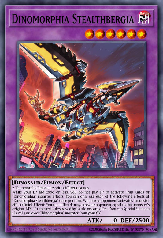 Dinomorphia Stealthbergia Ultra Rare