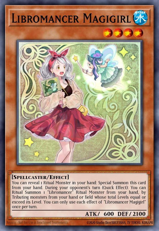 Libromancer Magigirl Common