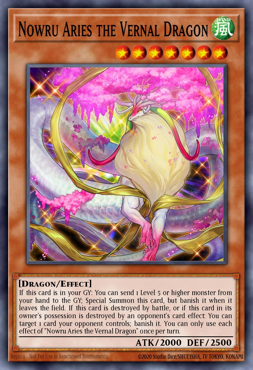 Nowru Aries the Vernal Dragon Super Rare