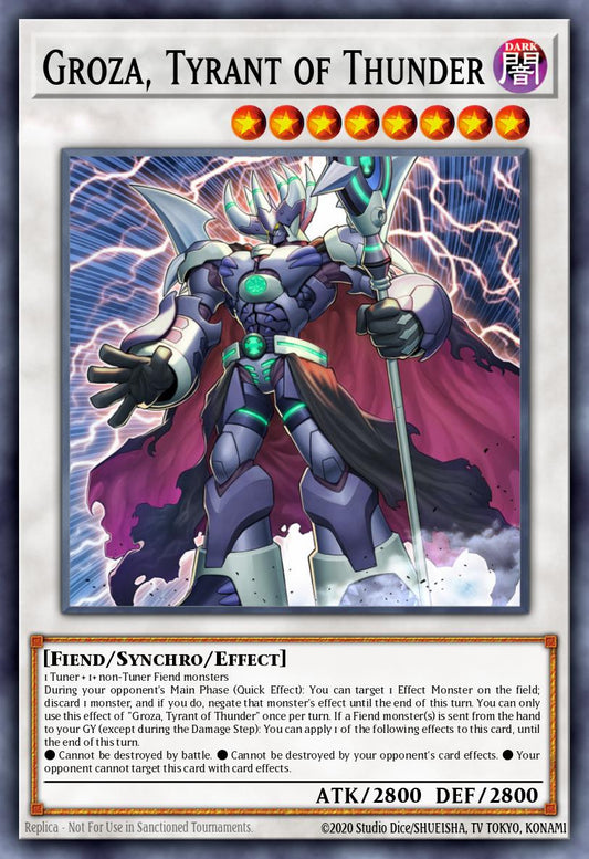 Groza, Tyrant of Thunder Ultra Rare