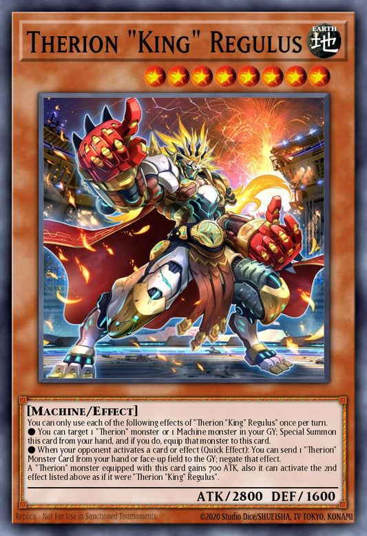 Therion "King" Regulus Prismatic Secret Rare