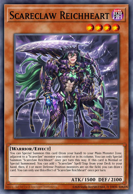 Scareclaw Reichheart Prismatic Secret Rare