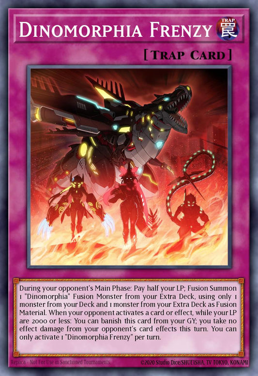 Dinomorphia Frenzy Super Rare